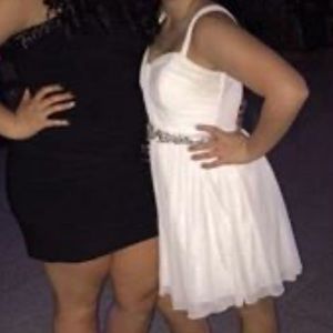 White snowball dress size 13